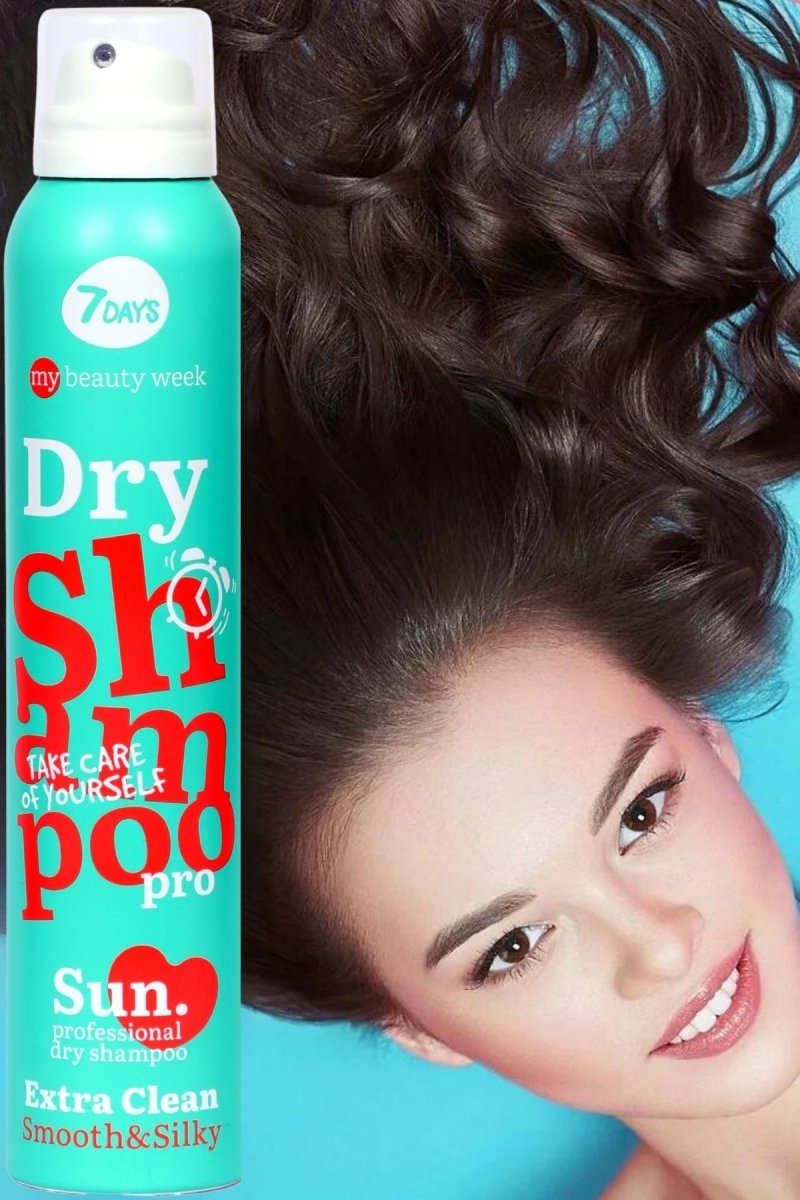 7Days Pürüzsüz-İpeksi Saçlar için Kuru Şampuan Ekstra Temiz &Görünmez(Koyu Saçlarda) 2'li Set - PureVissage